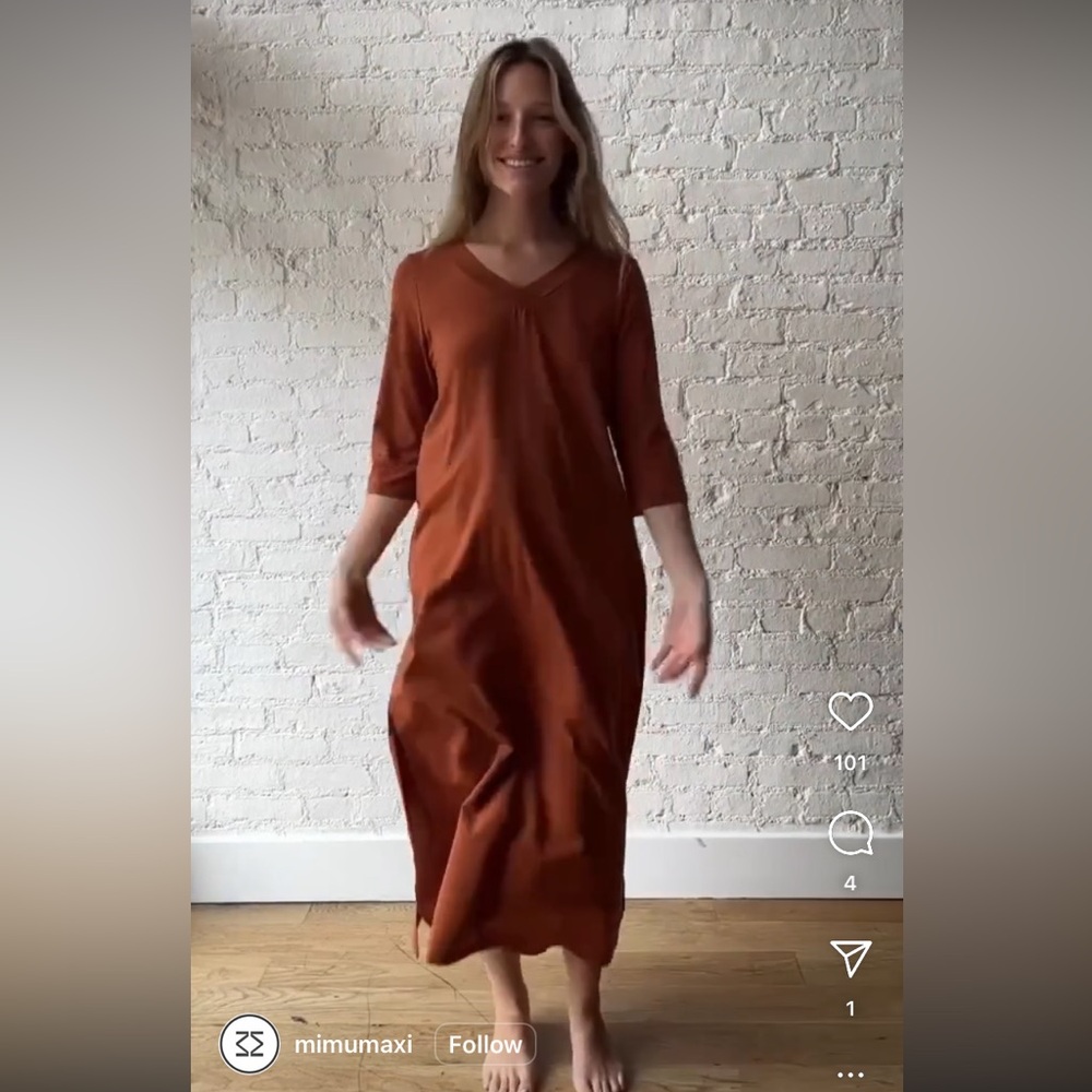 Mimu Maxi TEE-VEE DRESS